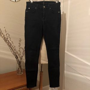 7 For all Mankind skinny jeans